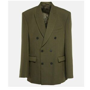 Wardrobe.NYC Double-Breasted Wool Blazer Sz M $1,200